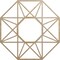 Ekena Millwork Guardian Wood Fretwork Pierced Ceiling Medallion, Birch, 20"OD x 7 3/4"ID x 3/8"T CMWP20X20X0375GDBI - alternate 1
